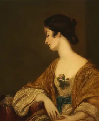 Dokumentasi museum Portrait of Mrs. George Collier. follower of: Joshua Reynolds (British, 1723–1792).