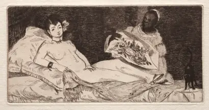 Dokumentasi museum Olympia. Édouard Manet (French, 1832–1883).