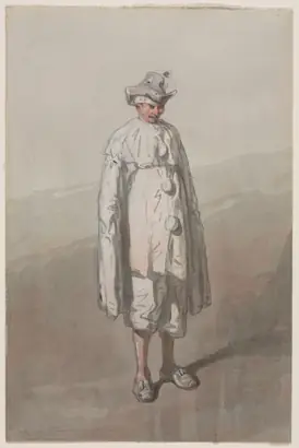 Dokumentasi museum Pierrot. Paul Gavarni (French, 1804–1866).