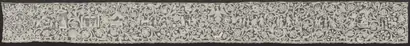 Dokumentasi museum Lace Flounce. Nama pembuat belum tercantum pada daftar atribusi museum.