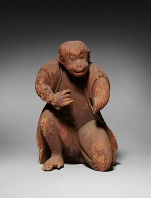 Dokumentasi museum Monkey. Nama pembuat belum tercantum pada daftar atribusi museum.