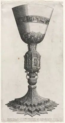 Dokumentasi museum The Great Chalice Adorned with Figures. Wenceslaus Hollar (Bohemian, 1607–1677).