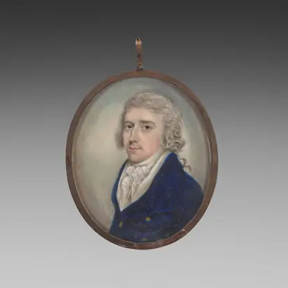 Dokumentasi museum Portrait of a Man. Nicholas Freese (British, 1762–after 1824).
