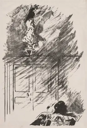Dokumentasi museum Perched upon a Bust of Pallas. Édouard Manet (French, 1832–1883).