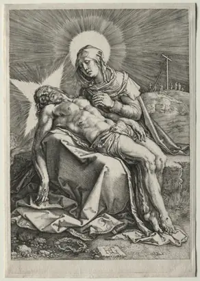 Dokumentasi museum Pietà. Hendrick Goltzius (Dutch, 1558–1617).