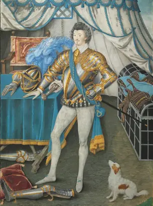 Dokumentasi museum Sir Anthony Mildmay, Knight of Apethorpe, Northamptonshire. Nicholas Hilliard (English, c. 1547–1619).