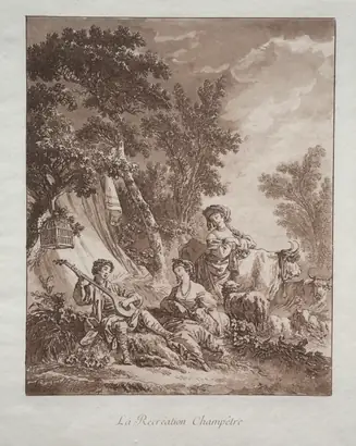 Dokumentasi museum Rural Recreation. Jean Baptiste Le Prince (French, 1734–1781).