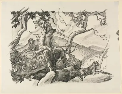 Dokumentasi museum Mountain Top. Frank Wilcox (American, 1887–1964).
