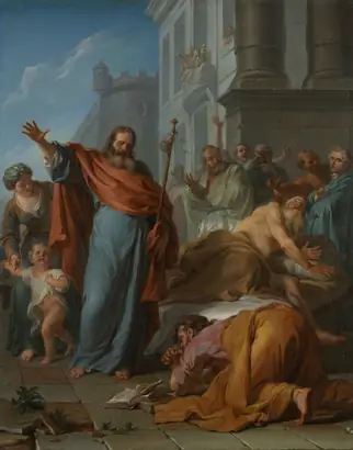 Dokumentasi museum The Miracles of Saint James the Greater. Noël Nicolas Coypel (French, 1690–1734).