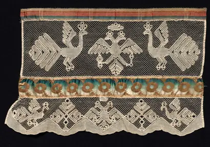 Dokumentasi museum Lace Towel End. Nama pembuat belum tercantum pada daftar atribusi museum.