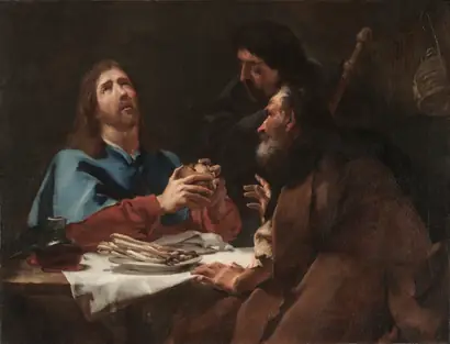 Dokumentasi museum The Supper at Emmaus. Giovanni Battista Piazzetta (Italian, 1682–1754).