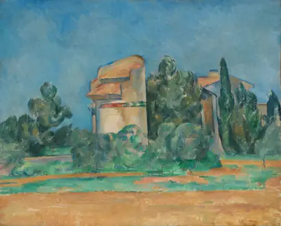 Dokumentasi museum The Pigeon Tower at Bellevue. Paul Cezanne (French, 1839–1906).