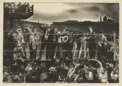 Dokumentasi museum Introducing Georges Carpentier. George Bellows (American, 1882–1925).