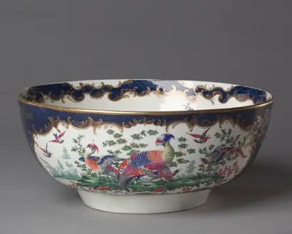 Dokumentasi museum Punch Bowl. maker: Worcester Porcelain Factory (British, established 1751).
