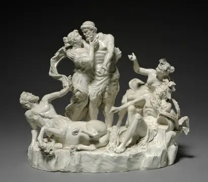 Dokumentasi museum Hercules, Deianeira, and Nessus. Nama pembuat belum tercantum pada daftar atribusi museum.