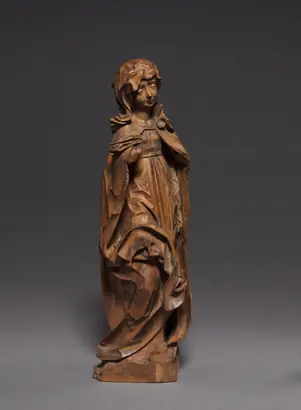 Dokumentasi museum Mourning Virgin from a Crucifixion Group. Nama pembuat belum tercantum pada daftar atribusi museum.