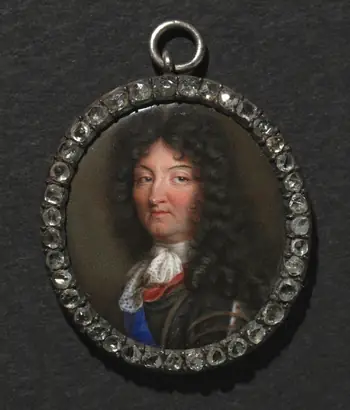 Dokumentasi museum Portrait of King Louis XIV. school of: Jean Petitot (Swiss, 1607–1691).