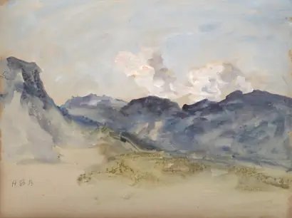 Dokumentasi museum In the Alps. Hercules Brabazon Brabazon (British, 1821–1906).
