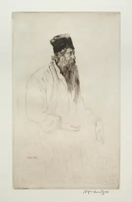 Dokumentasi museum Rabindranath Tagore. Muirhead Bone (British, 1876–1953).
