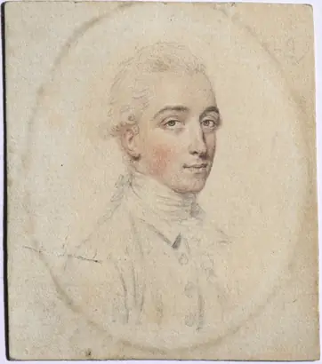Dokumentasi museum Portrait of Mr. Gambier. John I Smart (British, 1741–1811).