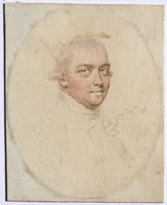 Dokumentasi museum Portrait of Mr. Shippard. John I Smart (British, 1741–1811).