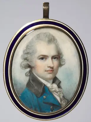Dokumentasi museum Portrait of a Man. Richard Cosway (British, 1742–1821).