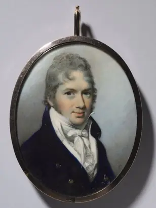 Dokumentasi museum Portrait of Sir Thomas Baring, 2nd Baronet. George Engleheart (British, 1752–1829).