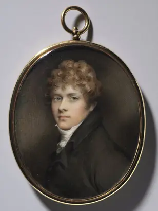 Dokumentasi museum Portrait of a Young Man. Andrew Plimer (British, 1763–1837).