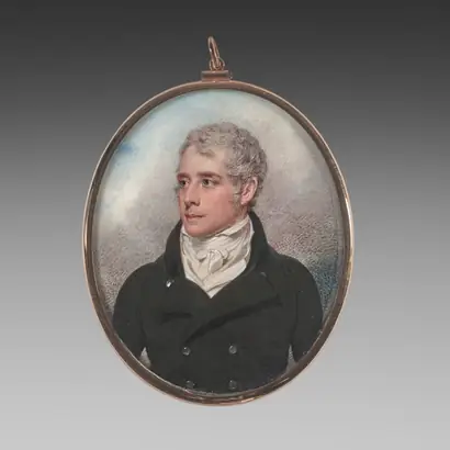 Dokumentasi museum Portrait of Sandford Peacocke. William Wood (British, c. 1768–1809).