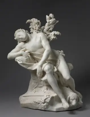 Dokumentasi museum Sleeping Endymion. Agostino Cornacchini (Italian, 1686–1754).