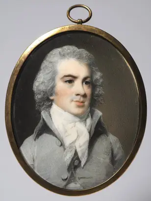 Dokumentasi museum Portrait of a Man. George Engleheart (British, 1752–1829).