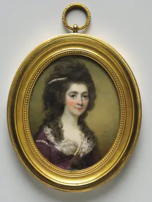 Dokumentasi museum Portrait of a Woman, called Mrs. Close. Horace Hone (British, 1756–1825).