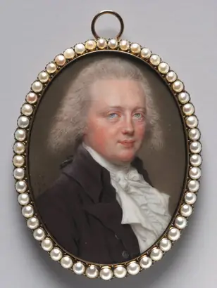 Dokumentasi museum Portrait of a Man. John I Smart (British, 1741–1811).