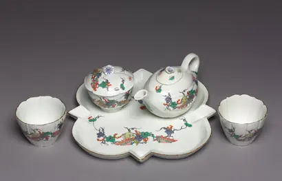 Dokumentasi museum Tea Service (Déjeuner). manufacturer: Chantilly Porcelain Factory (French).