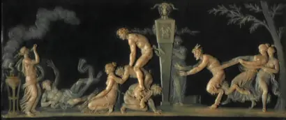 Dokumentasi museum The Game of Leap Frog. designed by: Jean Guillaume Moitte (French, 1746–1810); executed by: Antoine-François Gérard (French, 1760–1843).