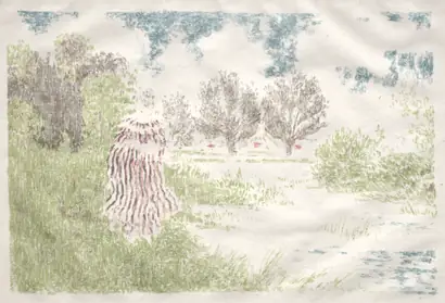 Dokumentasi museum Woman in a Striped Dress. Ker Xavier Roussel (French, 1867–1944); printed by: Auguste Clot (French, 1858–1936); published by: Ambroise Vollard (French, 1867–1939).