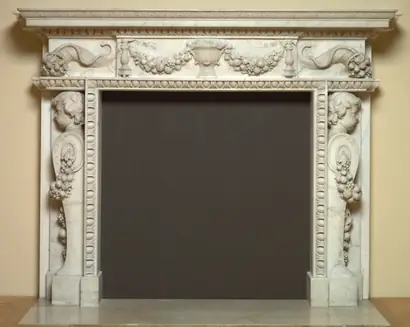 Dokumentasi museum Mantel. after: design by: Inigo Jones (English, 1573–1652); probably by: architect: William Kent (British, 1685–1748).