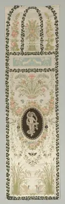 Dokumentasi museum Wall Covering with Classical Figure. designed by: Philippe de Lasalle (French, 1723–1805); manufactured by: Camille Pernon & Cie (French).