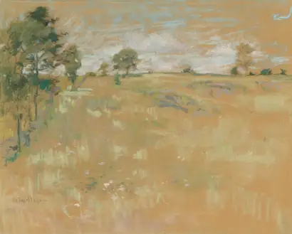 Dokumentasi museum Pastures, Branchville, Connecticut. John Henry Twachtman (American, 1853–1902).