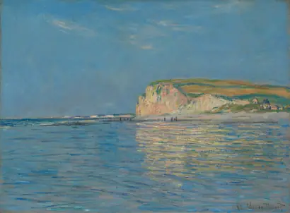 Dokumentasi museum Low Tide at Pourville, near Dieppe, 1882. Claude Monet (French, 1840–1926).