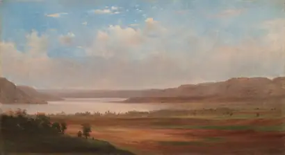 Dokumentasi museum View of Lake Pepin, Minnesota. Robert S. Duncanson (American, 1821–1872).