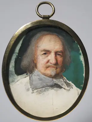 Dokumentasi museum Portrait of Thomas Hobbes. Samuel Cooper (British, 1608/09–1672).