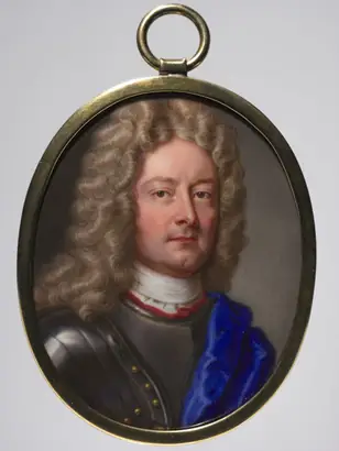 Dokumentasi museum Portrait of John Churchill, 1st Duke of Marlborough. Christian Friedrich Zincke (German, 1683/85–1767).