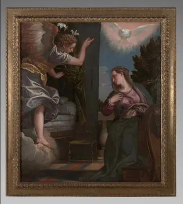 Dokumentasi museum The Annunciation. Paolo Veronese (Italian, 1528–1588); and: Workshop.