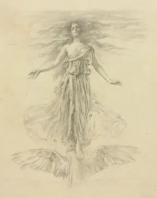 Dokumentasi museum Fortune. John La Farge (American, 1835–1910).