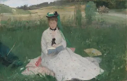 Dokumentasi museum Reading. Berthe Morisot (French, 1841–1895).