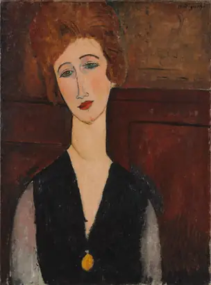 Dokumentasi museum Portrait of a Woman. Amedeo Modigliani (Italian, 1884–1920).