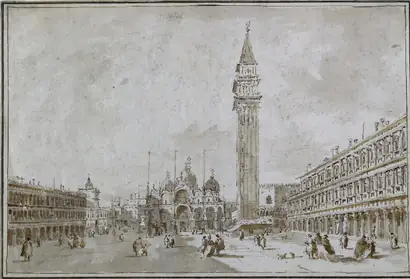 Dokumentasi museum Piazza San Marco, Venice. Francesco Guardi (Italian, 1712–1793).