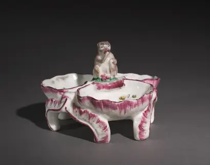 Dokumentasi museum Triple Salt Cellar. Mennecy Factory (French).