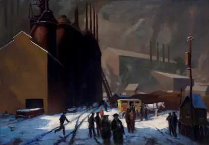 Dokumentasi museum The Pie Wagon. Carl Gaertner (American, 1898–1952).